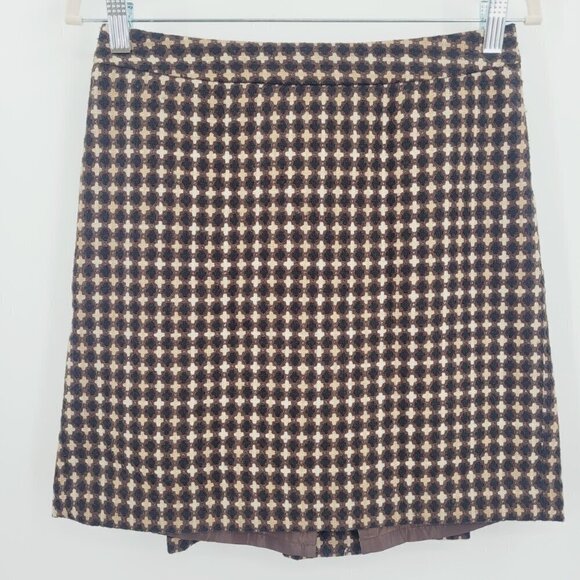 Ann Taylor Loft Wool Blend Tweed Skirt - Picture 1 of 7